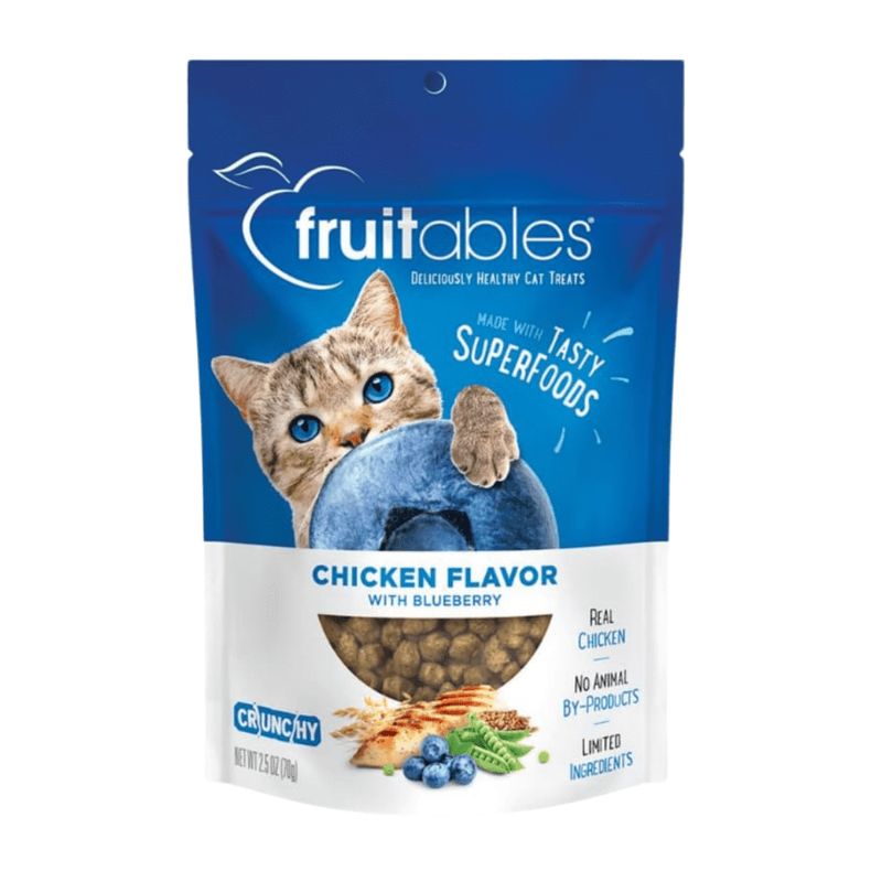 CATLIKE - Snack Para Gato Fruitables Pollo Y Arandanos 70 Gr