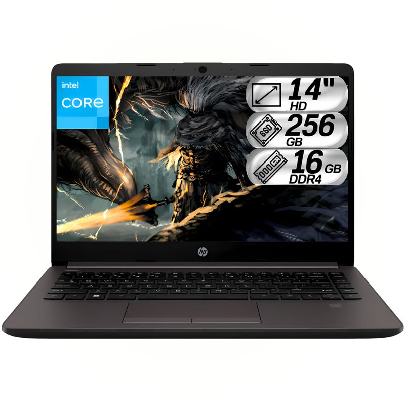 HP - Portatil Hp Intel Dual Core N4500 Ram 16gb Ssd 256gb 14 HD