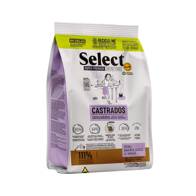 MONELLO - Monello Select Super Premium Gatos Castrados 7Kg