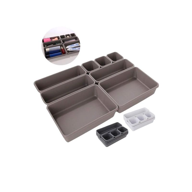 GENERICO - Organizador De Cajones Multiusos Separador 8 Piezas