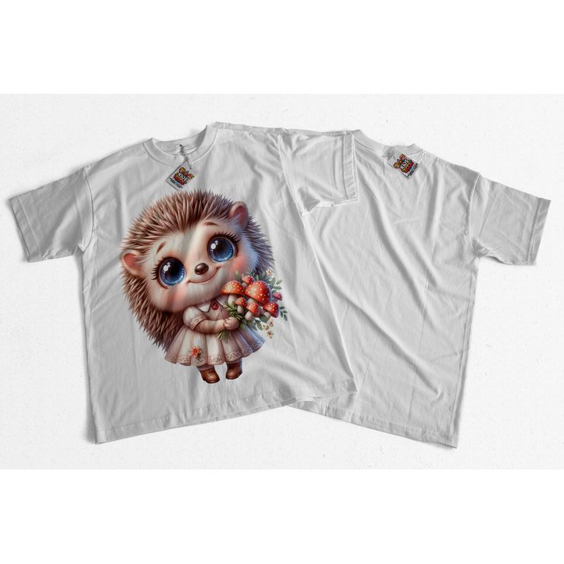 GENERICO - Camiseta Piel Durazno Espín Cute 2