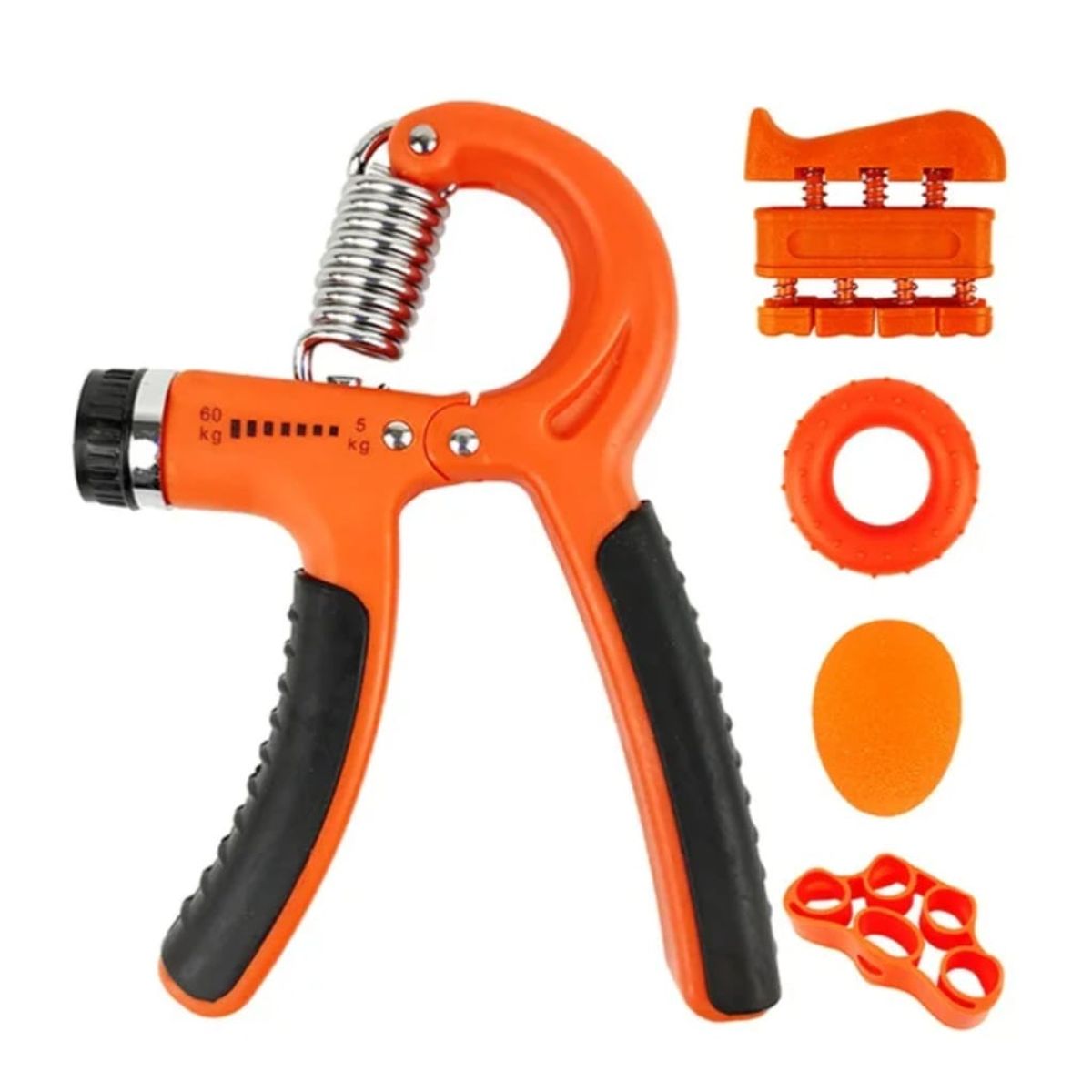 GENERICO - Set Hand Grip Kit Ejercitador Terapias y Ejercicios