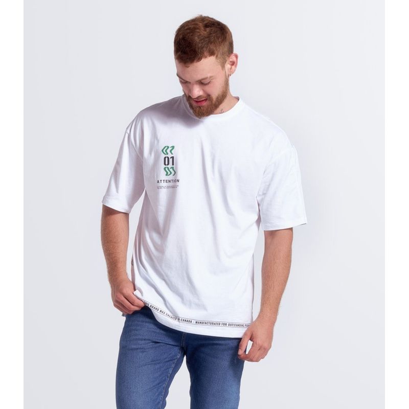 GROGGY - Camiseta Oversize para Hombre Groggy