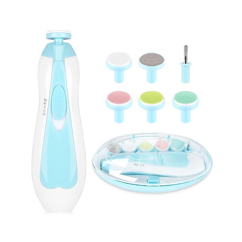 GENERICO - Set Lima Para Uñas Eléctrica Para Bebes