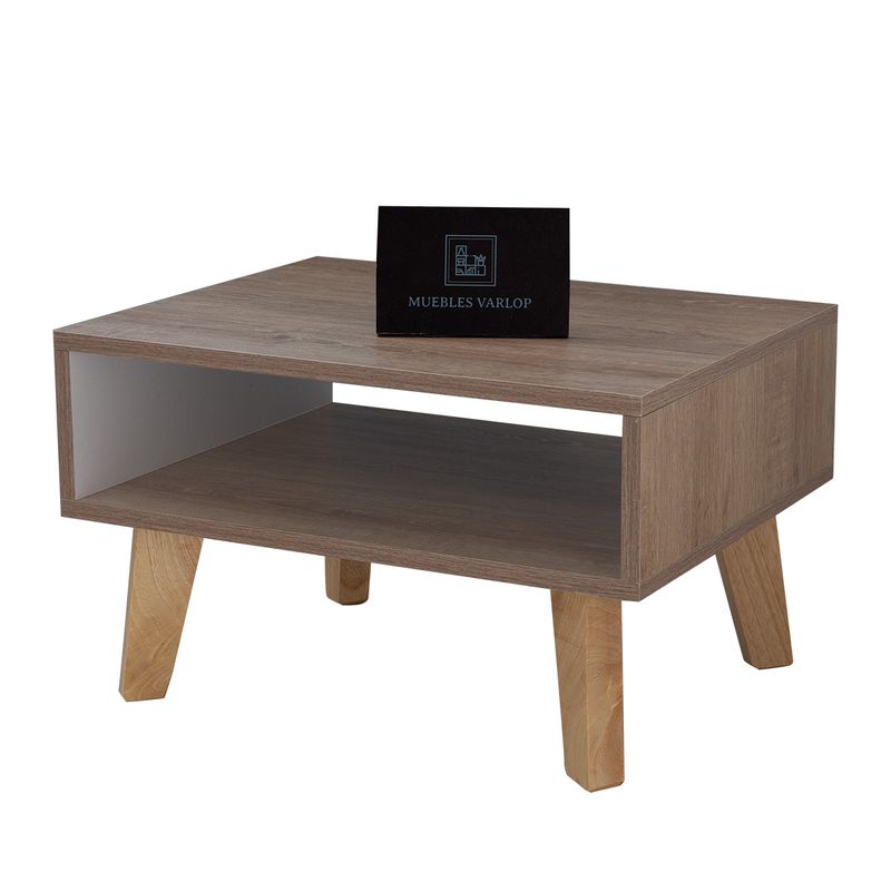 GENERICO - Mesa De Centro Vienes-Blanco Sala Auxiliar Decoración Moderna