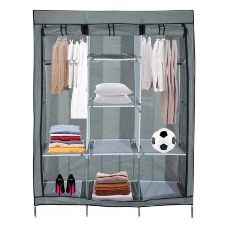GENERICO - Armario Closet Doble de tela Portatil