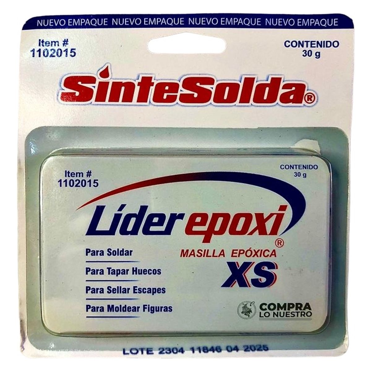 GENERICO - Pegamento Pegante Masilla Epoxica Soldadura Al Frio Gris