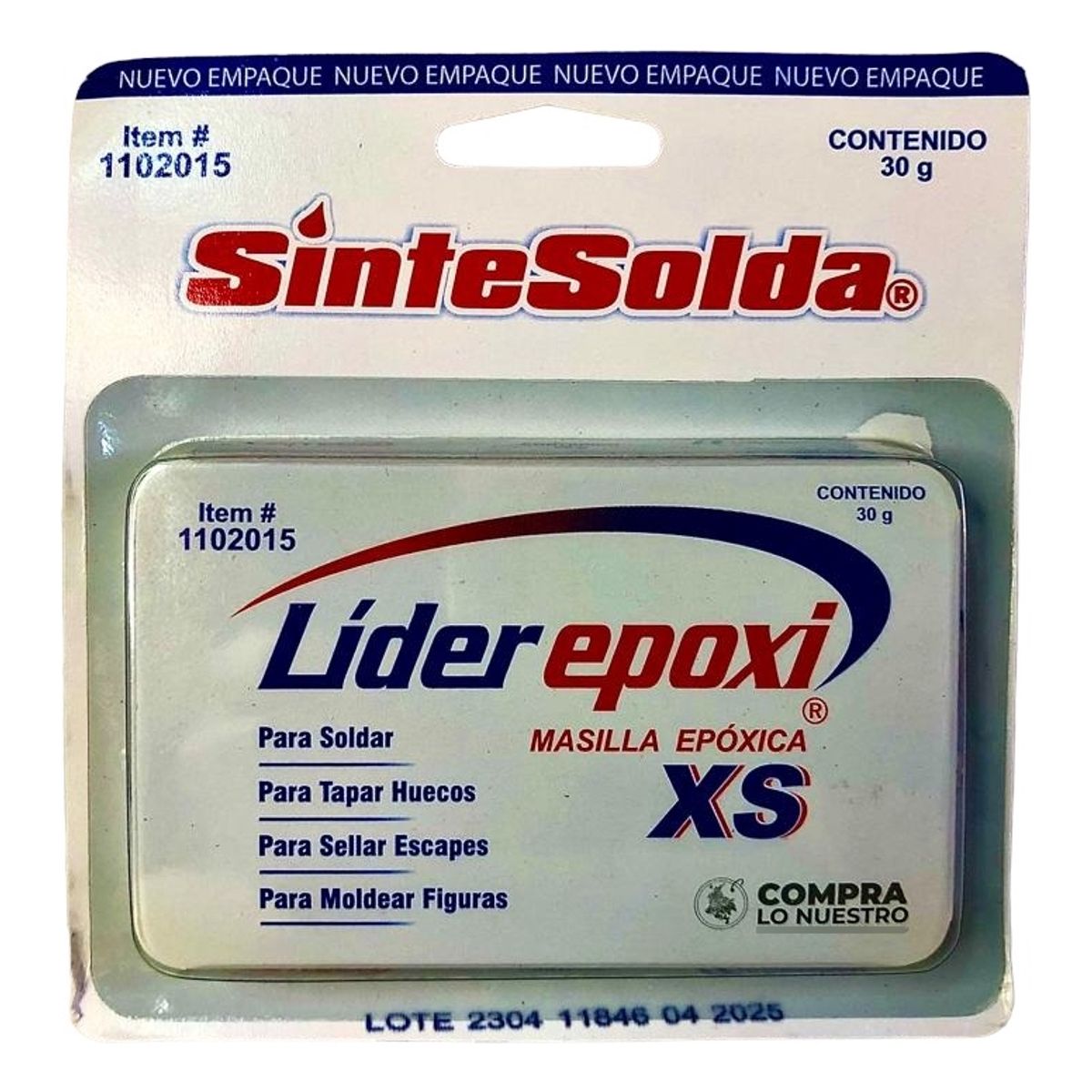 GENERICO - Pegamento Pegante Masilla Epoxica Soldadura Al Frio Gris