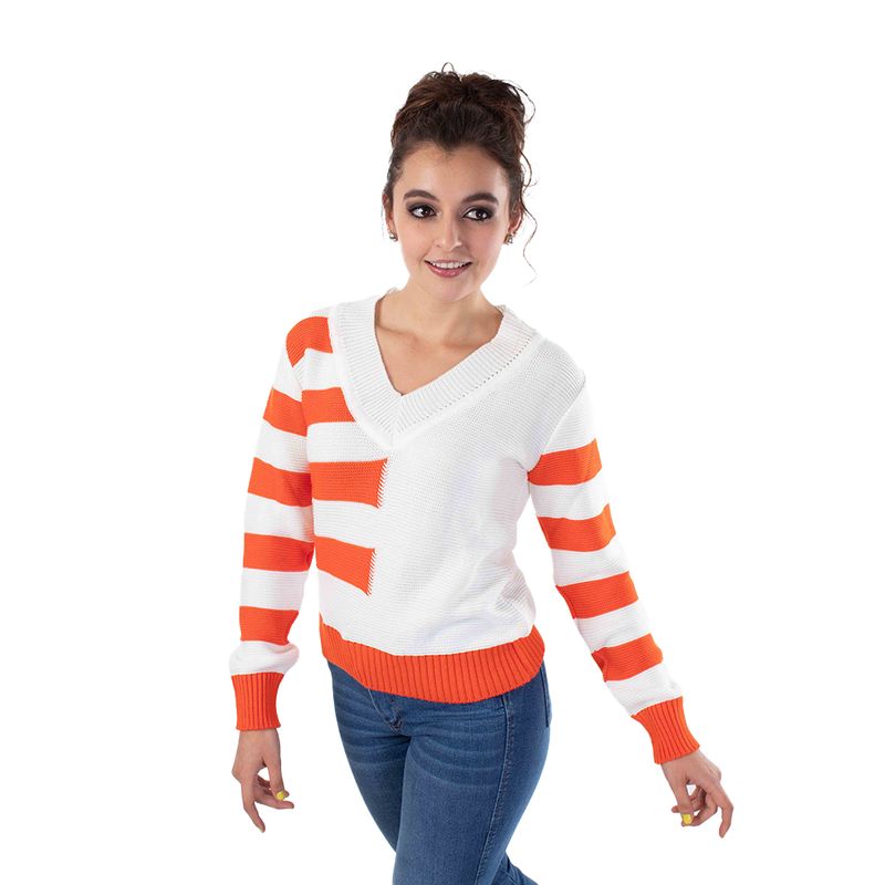 HIGHLAND - Sweater Noruega Naranja