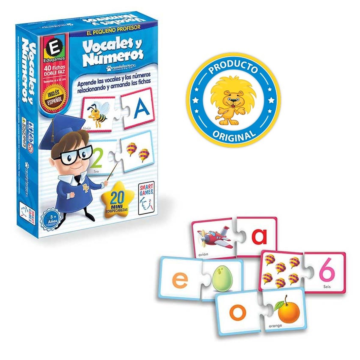 RONDA - Vocales Y Numeros Smart Games
