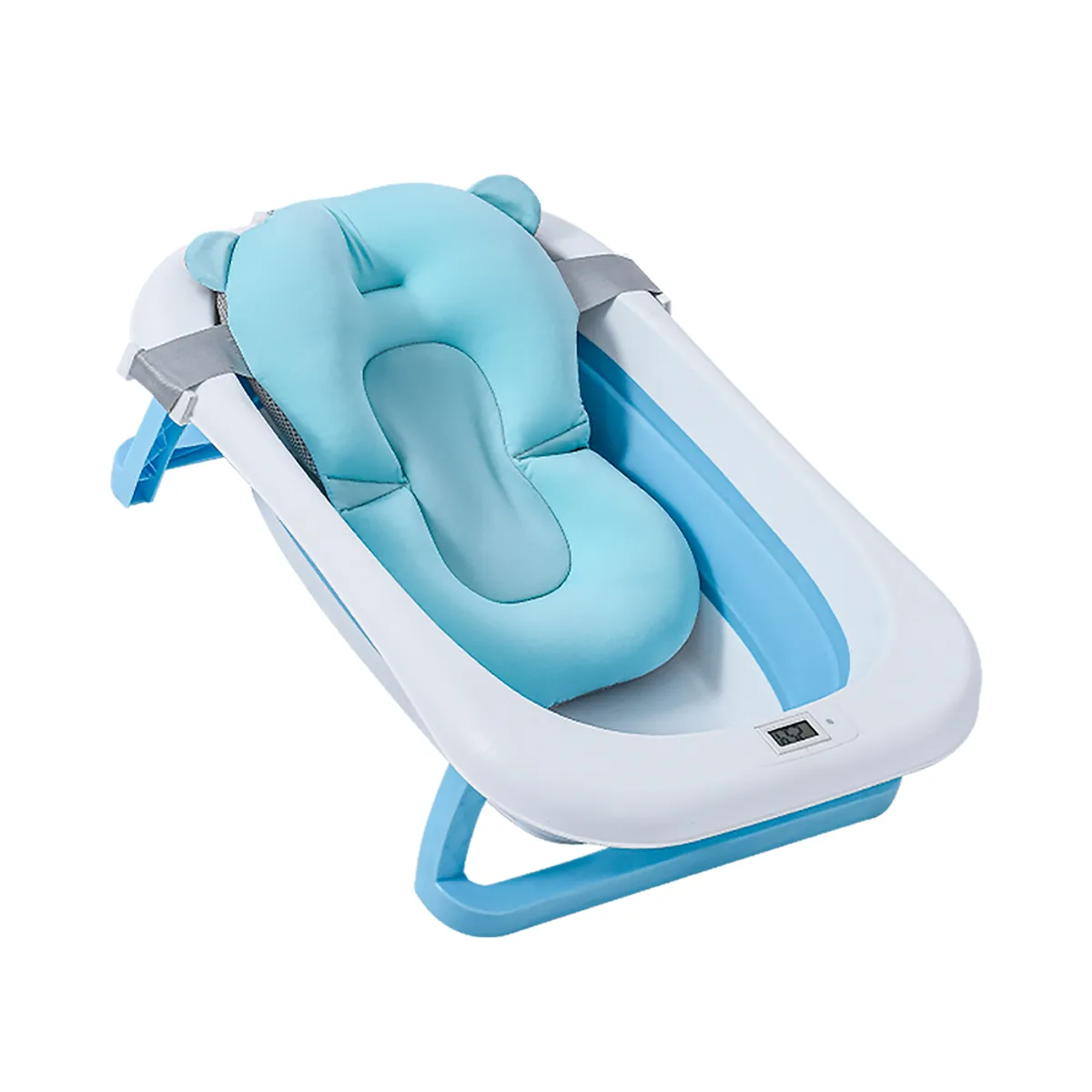STAY ELIT - TINA BAÑERA PLEGABLE PARA BEBÉ COLOR AZUL-