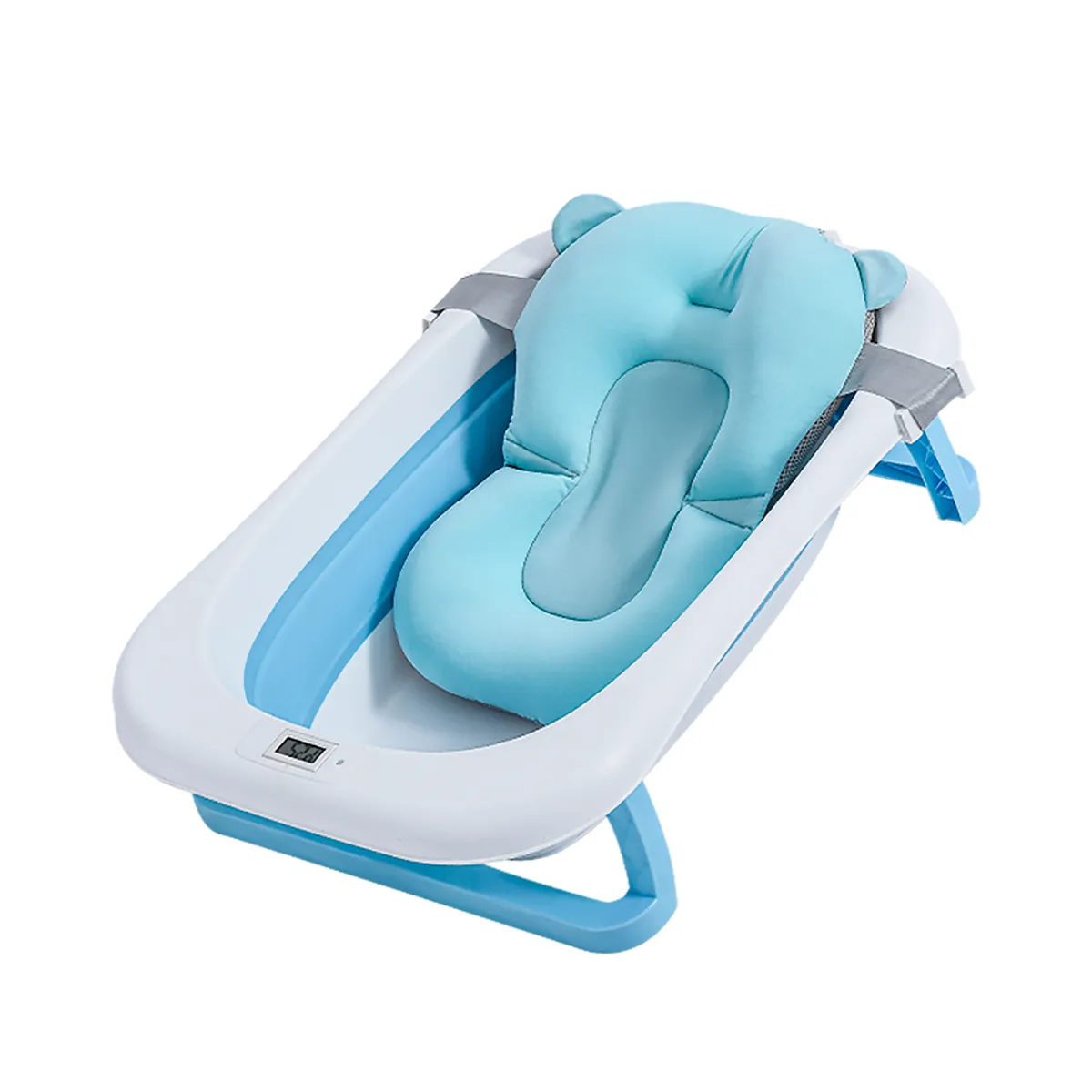 STAY ELIT - TINA BAÑERA PLEGABLE PARA BEBÉ COLOR AZUL-
