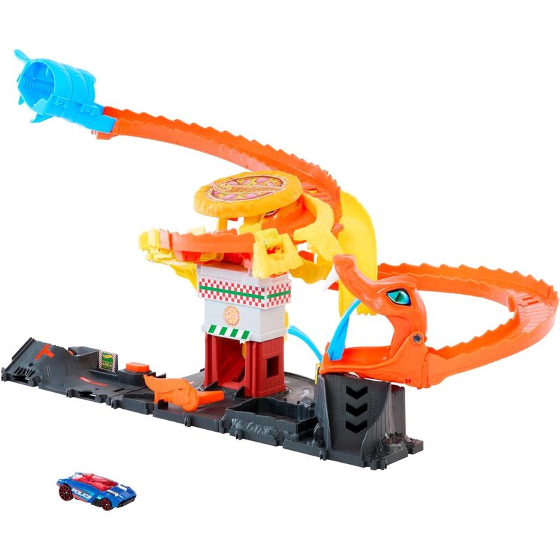 HOT WHEELS - Pista Hot Wheels Ataque De La Cobra A Pizzería