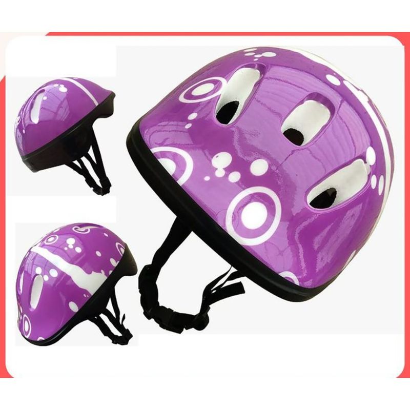 GENERICO - Casco Bicicleta Montaña Ruta Ciclismo Patinaje Morado