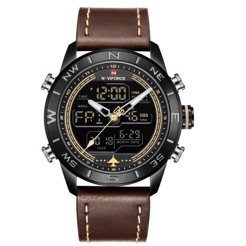 NAVIFORCE - Reloj Naviforce Original Nf 9144 Casual Caballero + Estuche