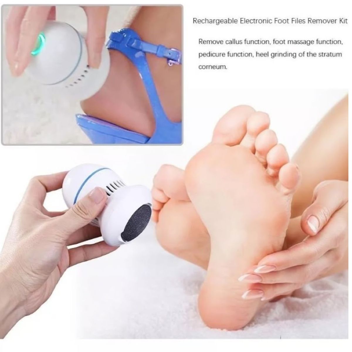 ONE PIXEL - Removedor De Callos Eectrico Para Pies Pedicure One Pixel