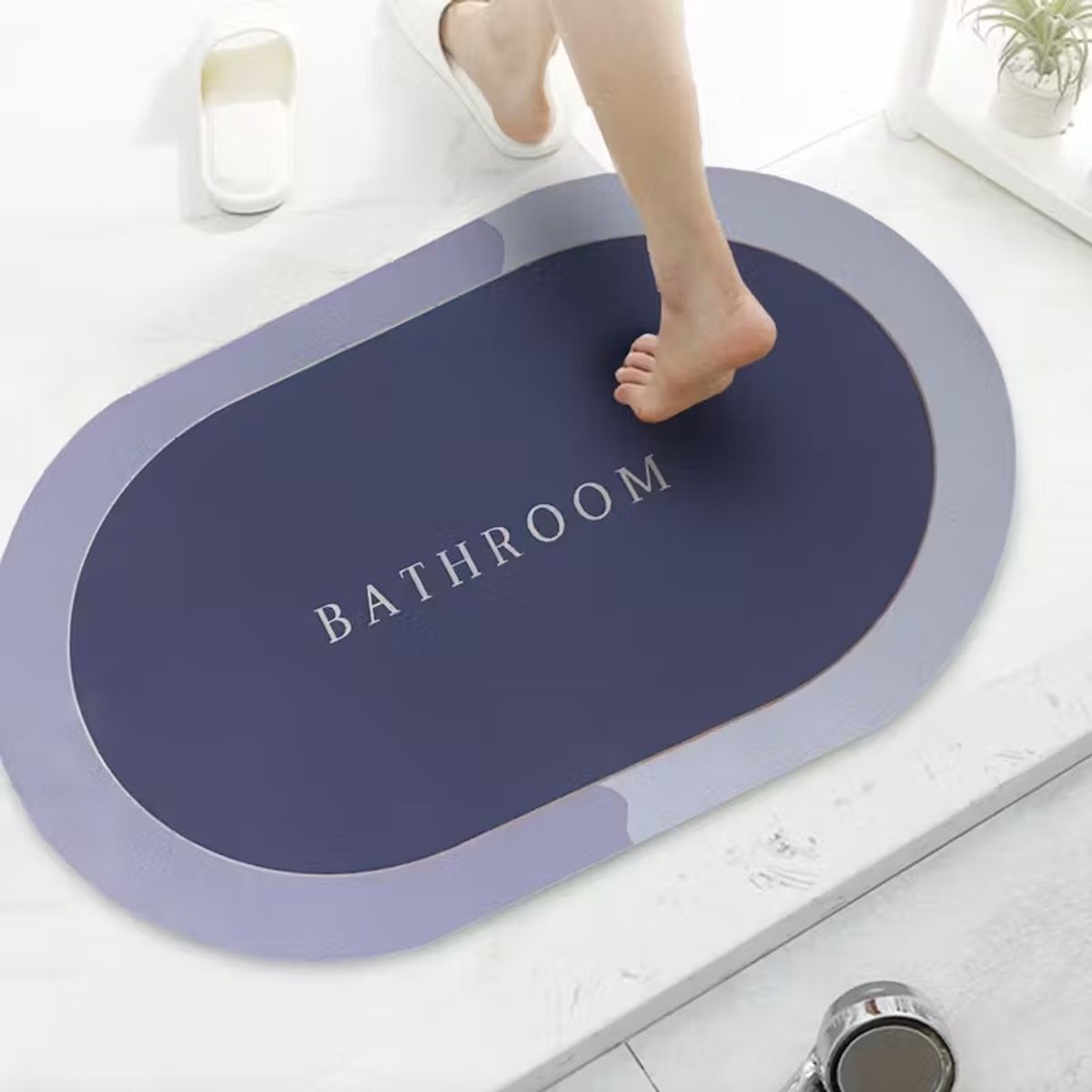 GENERAL - Tapete De Baño Ultra Absorbente Antideslizante