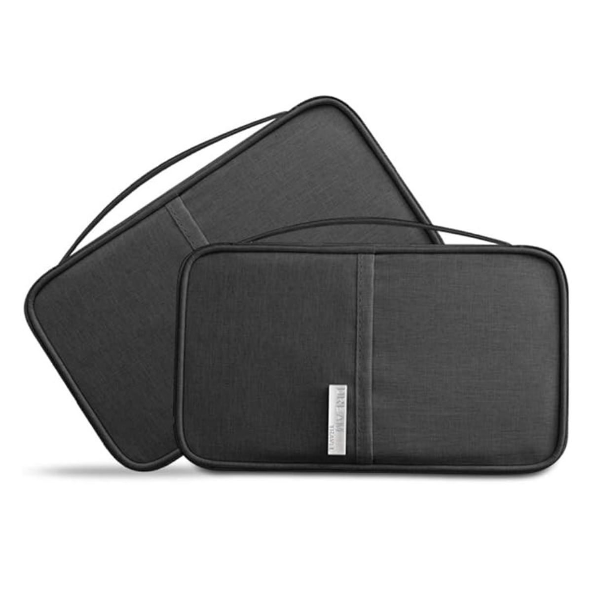 GENACOL - Porta Pasaporte Organizador Documentos de Viaje Tarjetero Billetera