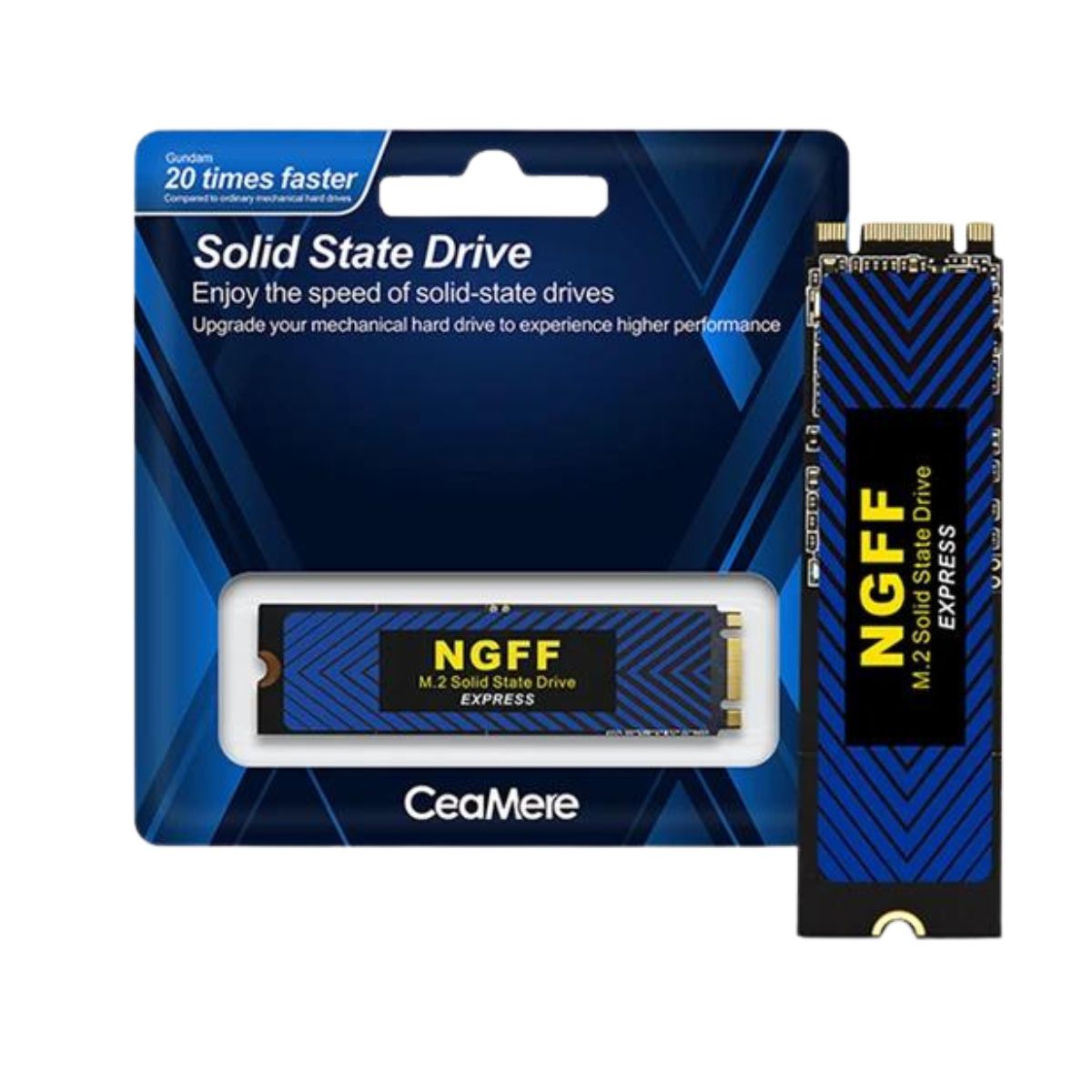 GENERICO - Disco Ssd M2 Sata III 256gb Ceamere Ngff