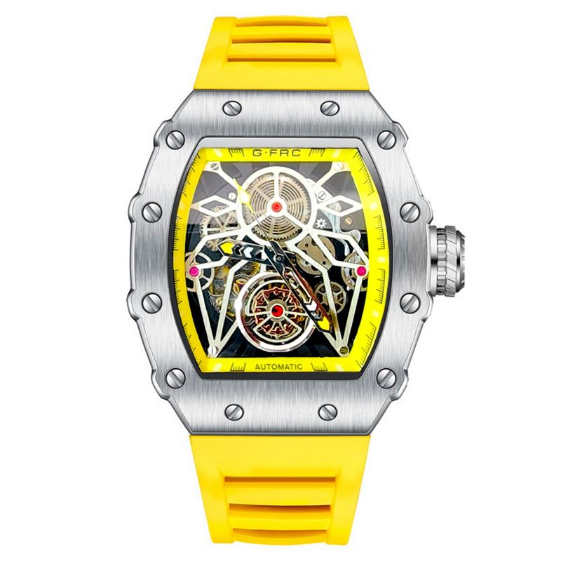 GFORCE - Reloj G-force At895 Automatico Abierto Goma Sport + Estuche