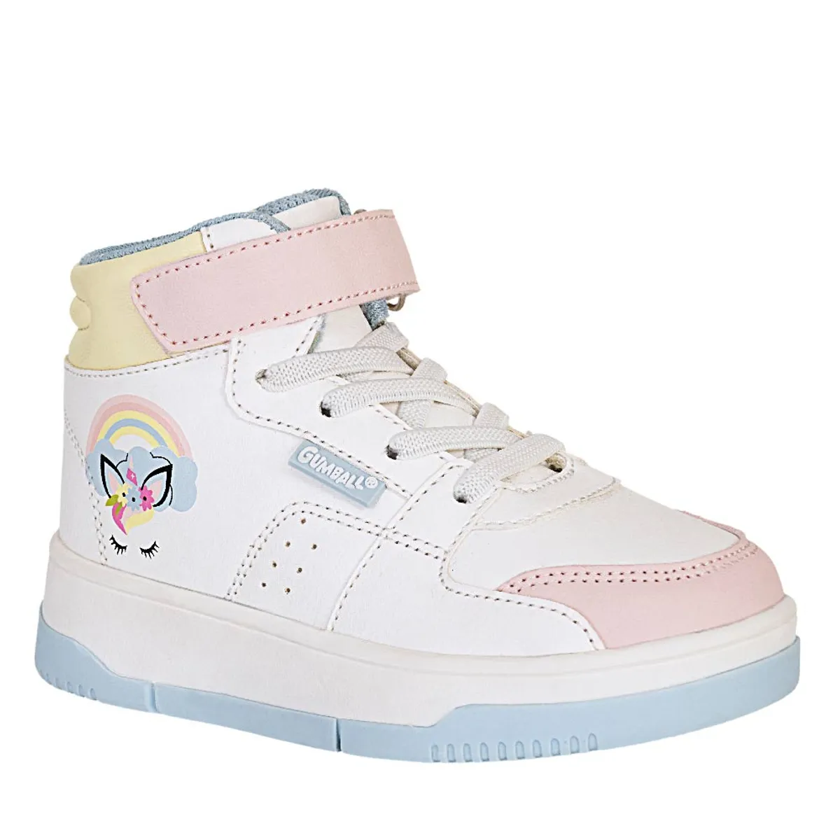 GUMBALL - Bota/botin de Niña marca GUMBALL en Color BLANCO AZUL  / BOTA FUZ BOT