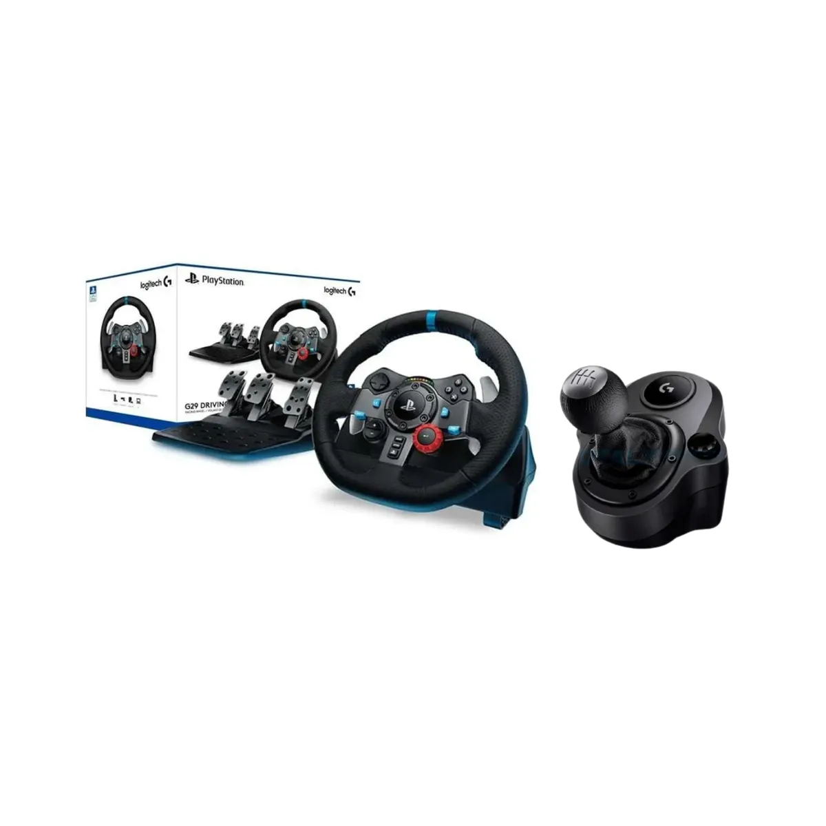 LOGITECH - Timon Logitech G29 Driving Force PS5  PS4  PC + Palanca