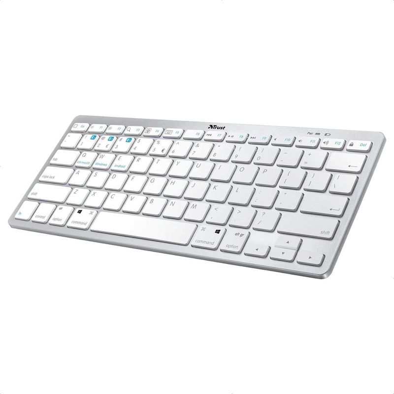 TRUST - Teclado Inalámbrico Multidispositivo Trust Nado Bt  Español