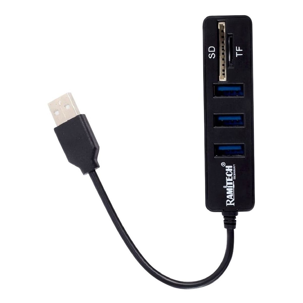 RAMITECH - Hub Multi Puertos Usb Lector Memoria Mirco Sd Alta Velocidad