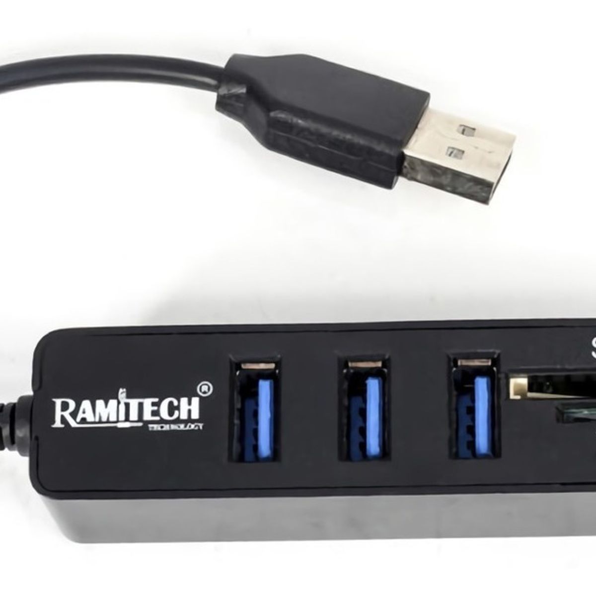 RAMITECH - Hub Multi Puertos Usb Lector Memoria Mirco Sd Alta Velocidad