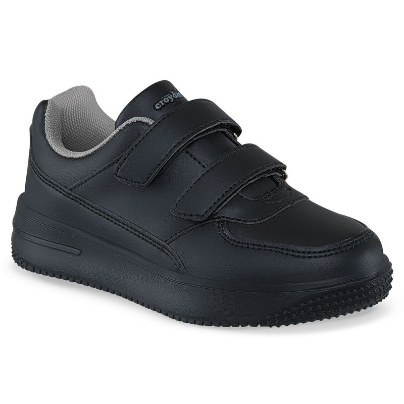 CROYDON - Tenis Colegio Shopir V Negro-Gris para Niño y Niña Croydon