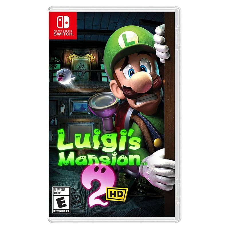 NINTENDO SWITCH - Luigis Mansion 2 HD Nintendo Switch Fisico Nuevo