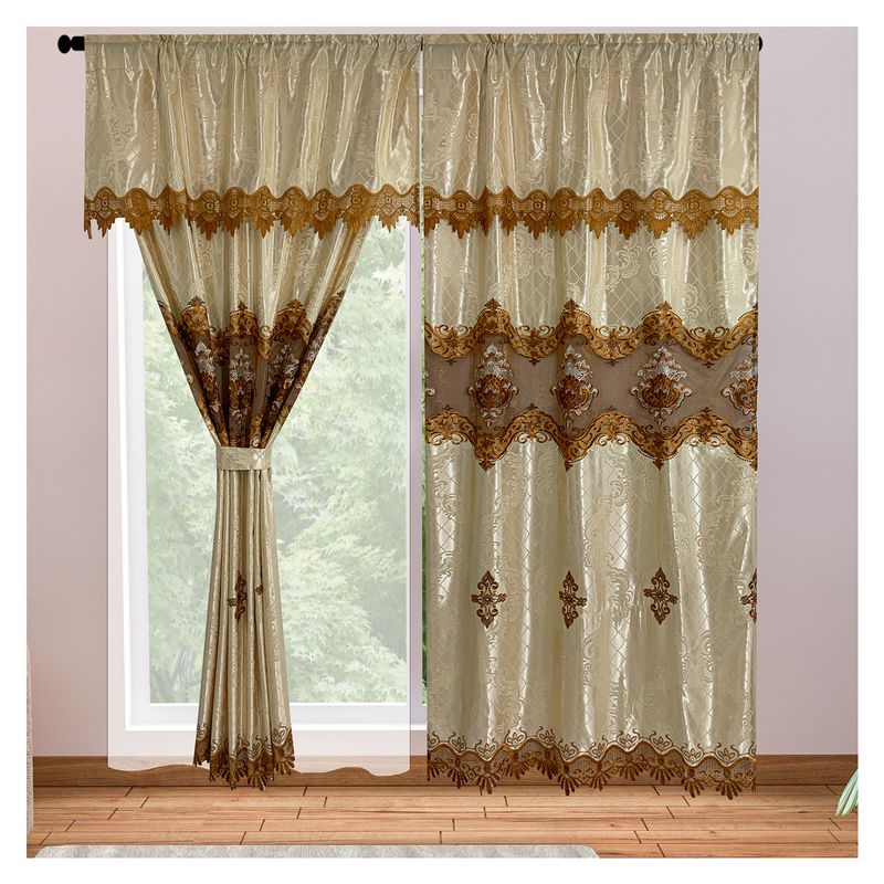 HOMETEX - CORTINA A3 DORADA