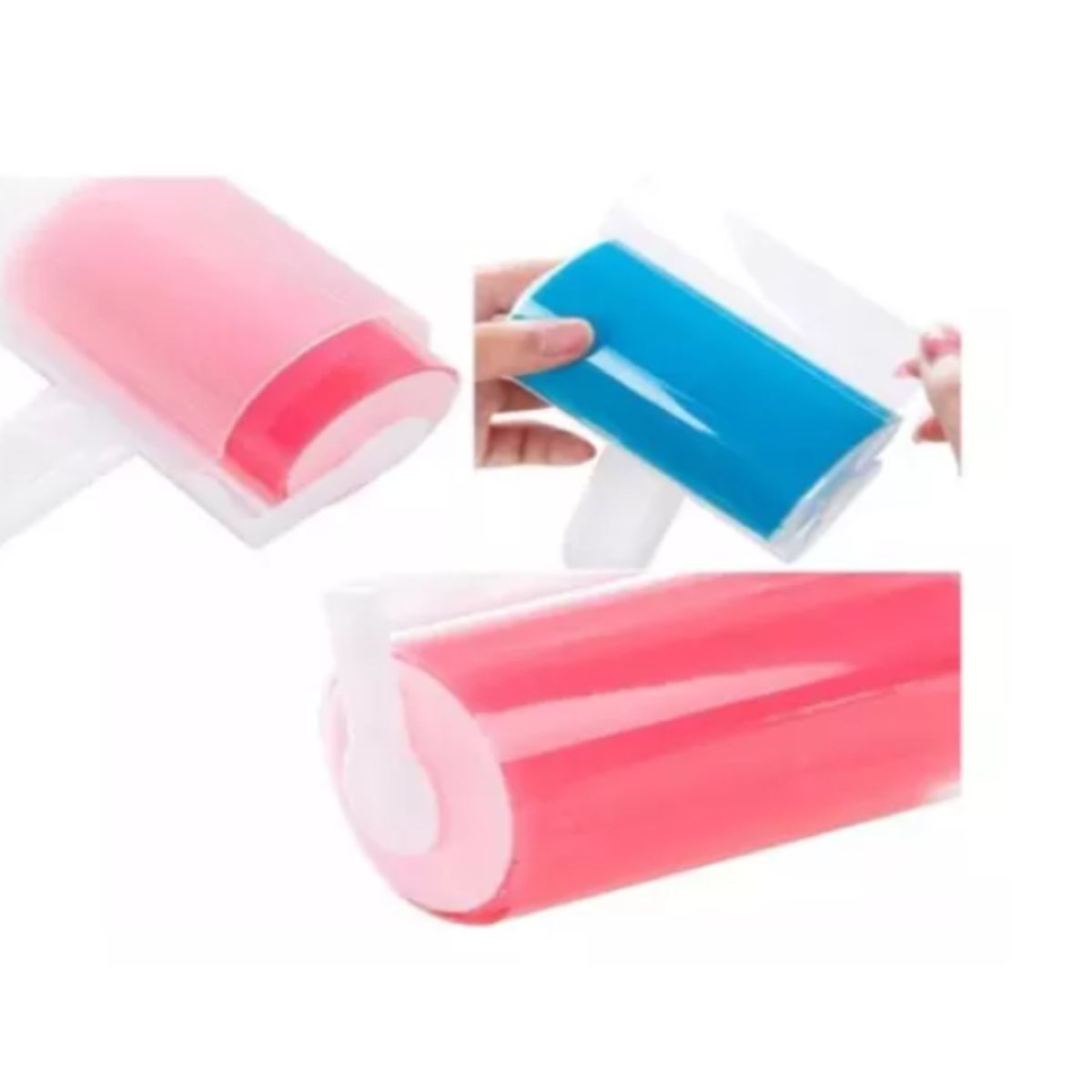 GENERICO - Rodillo Limpia Pelusa Adhesivo Lavable Quita Pelo Mascotas