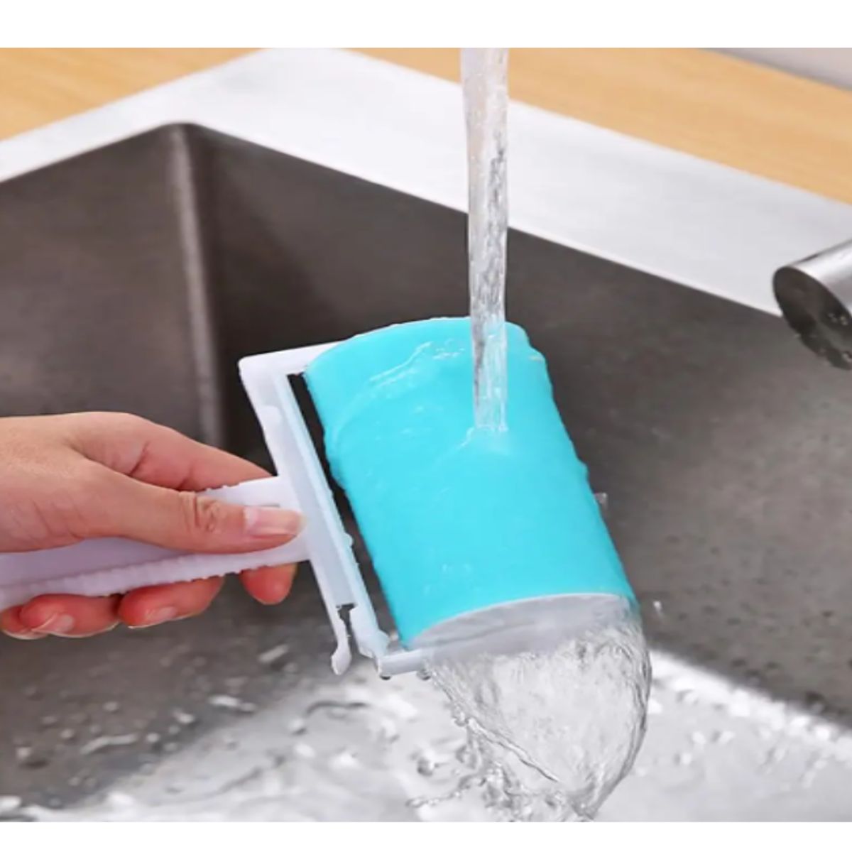 GENERICO - Rodillo Limpia Pelusa Adhesivo Lavable Quita Pelo Mascotas