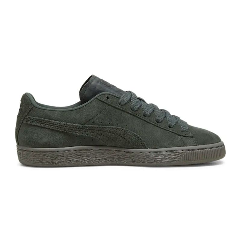 PUMA - Tenis Puma Gris para Hombre PM Suede Lux Gray 395736-03