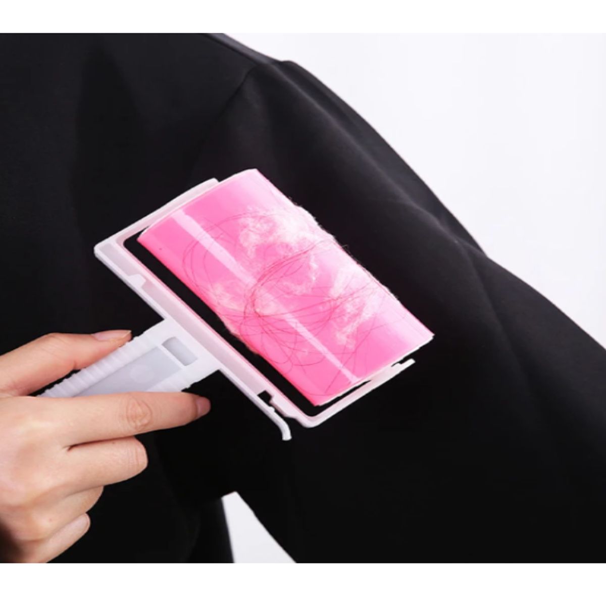 GENERICO - Cepillo Adhesivo Forma Rodillo Para Limpiar Pelo De Mascota