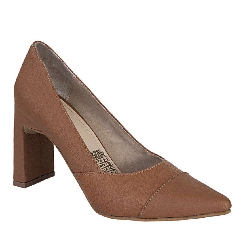 FRATTINI - Tacon de Mujer marca FRATTINI en Color CARAMELO   ZAP4870
