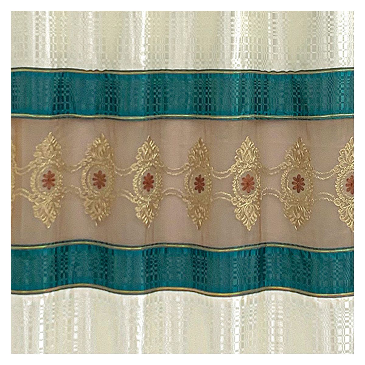 HOMETEX - CORTINA SAMARIS VERDE