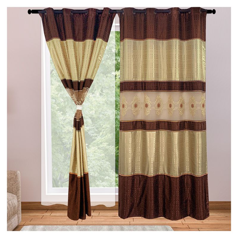 HOMETEX - CORTINA SAMARIS CAFÉ