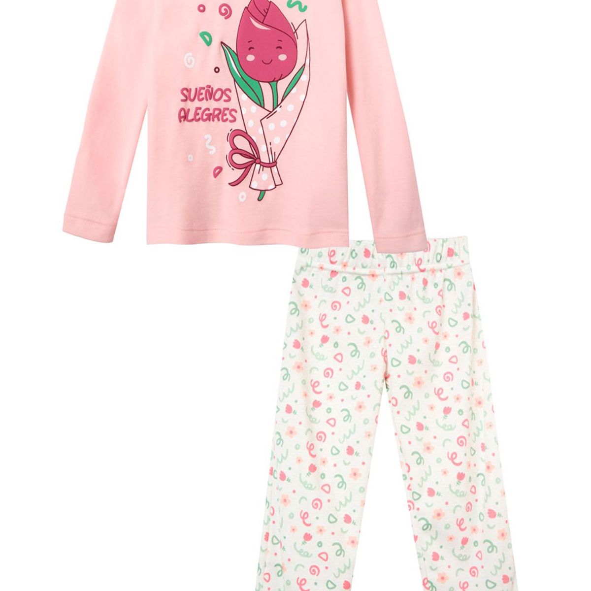 SANTANA - Pijama Niña Anita Rosa Frances