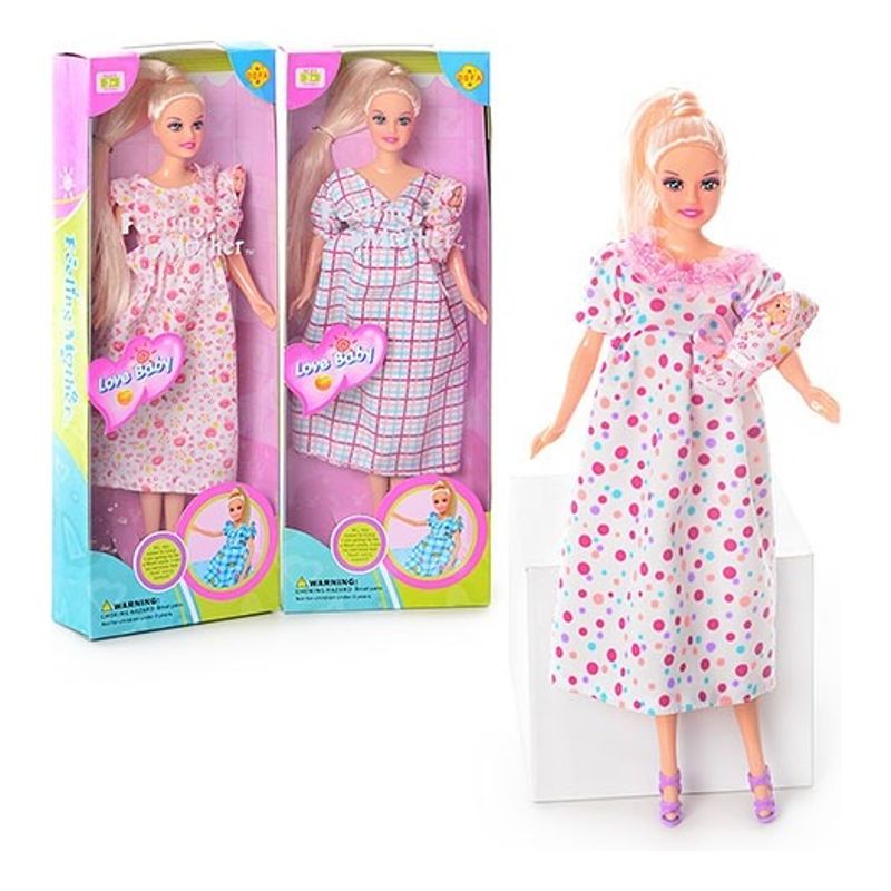 IMPORTACIONES UNIVERSO - Muñeca Defa Lucy Embarazada Para Niñas