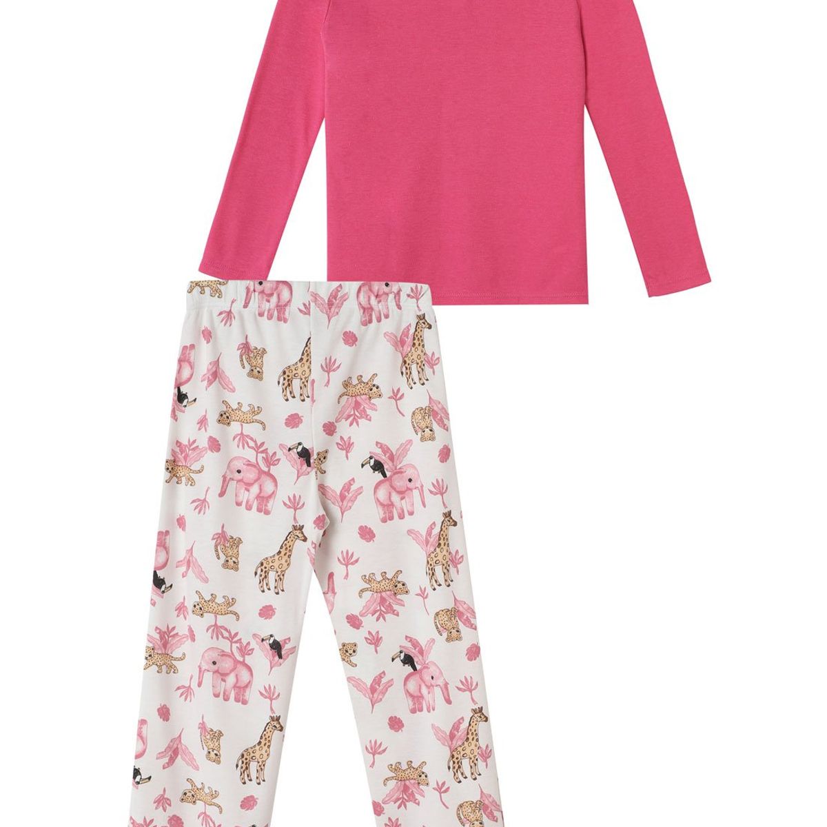 SANTANA - Pijama Niña Anita Ocre Claro