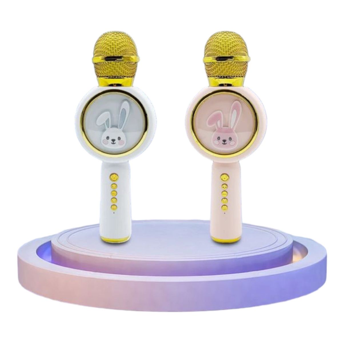 GENERICO - Micrófono Inalambrico Karaoke X6 Para Niñas Y Niños Conejo