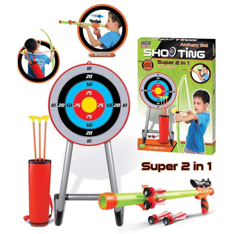 GENERICO - Juego De Tiro Con Arco y Flecha