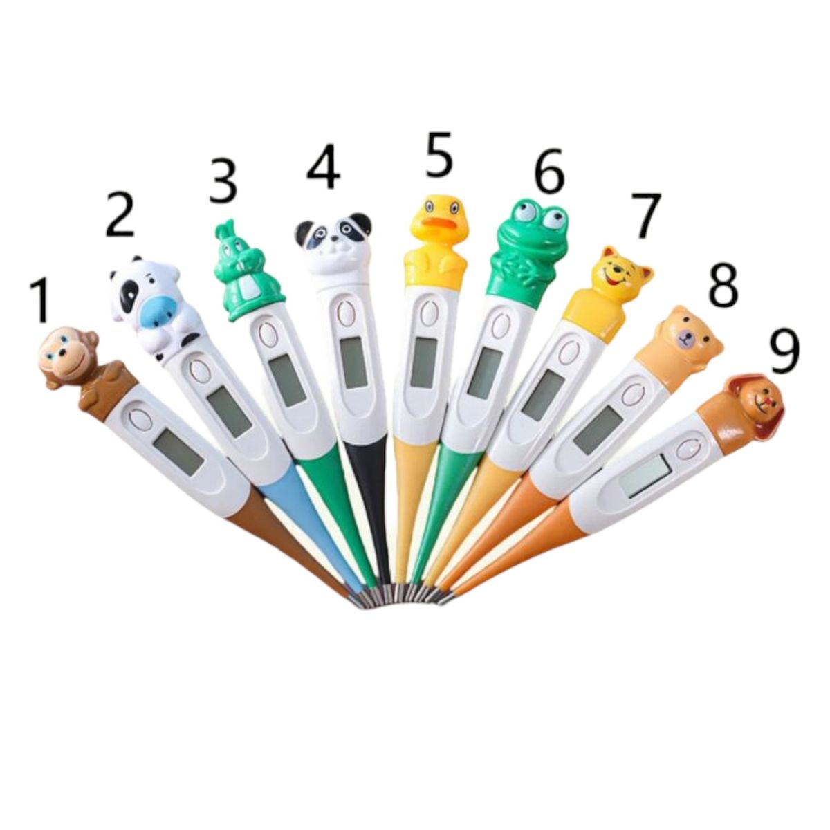 GENERICO - Termómetro Digital Animales Para Bebes Niños Clínico Fiebre