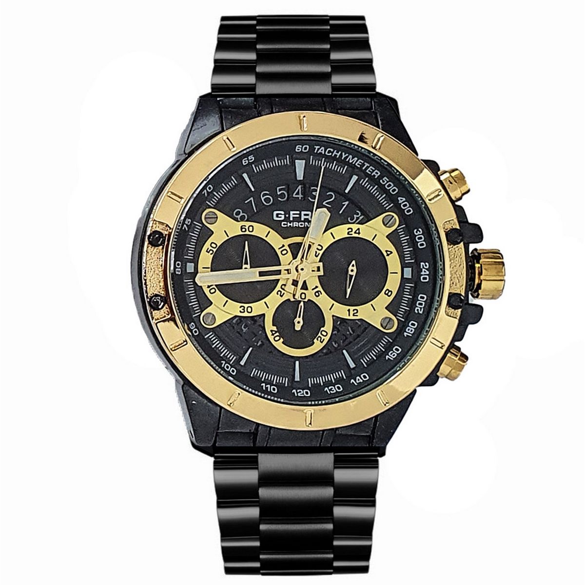 GFORCE - Reloj G-force Original H3839g Cronografo Acero + Estuche