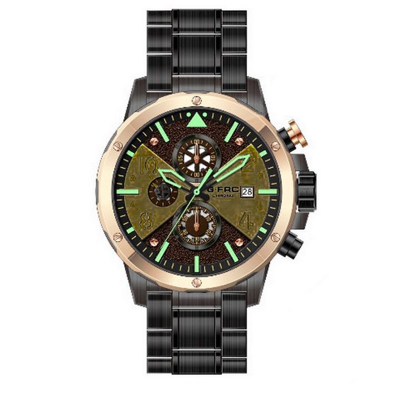 GFORCE - Reloj G-force Original H3716g Cronografo + Estuche