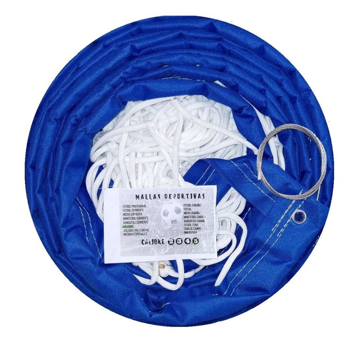 GENERICO - Malla Red Voleibol Oficial Grosor 5 Con Guaya