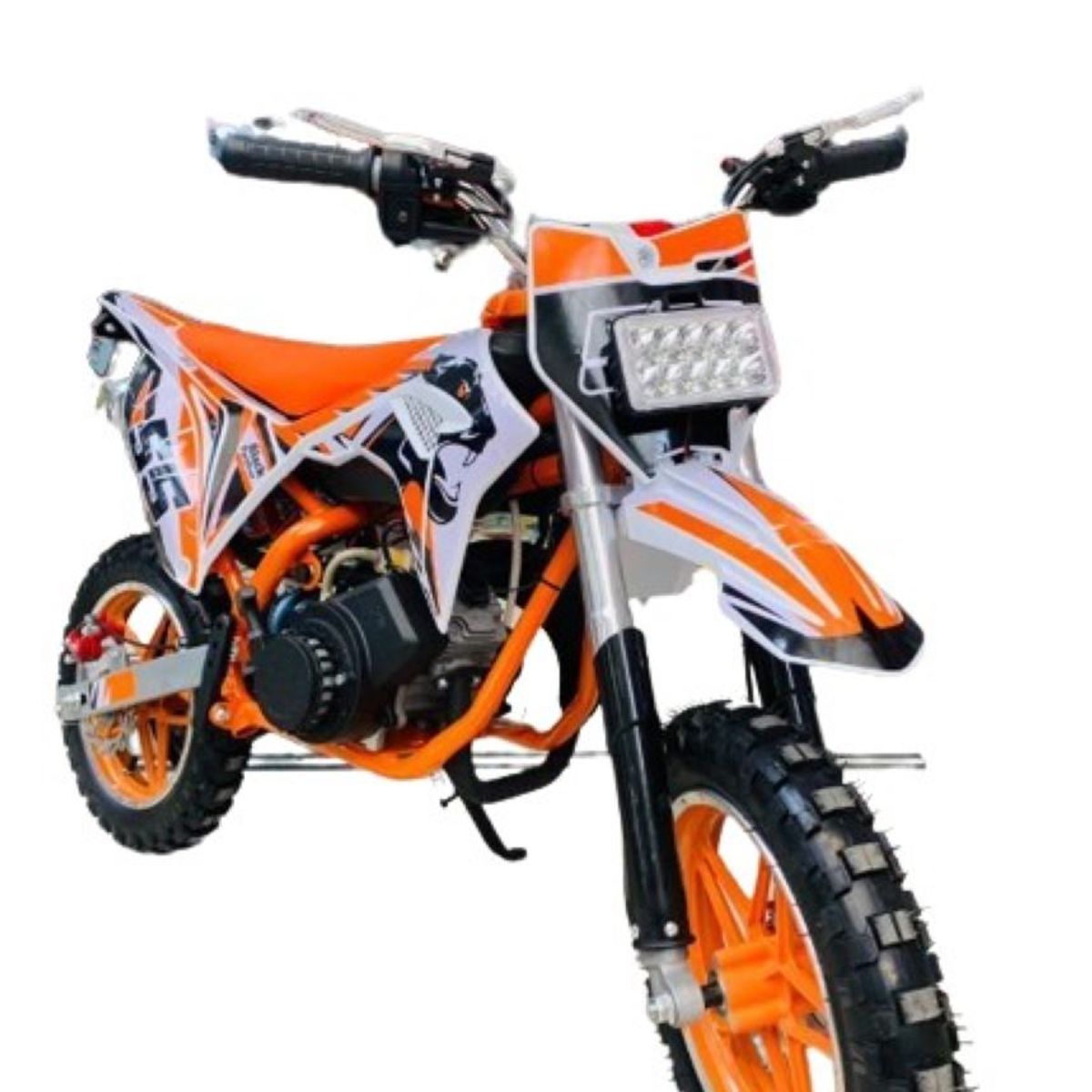 ZHOPI CO - Moto A Gasolina Para Niños 60 Cc Dos Tiempos Doble Exosto