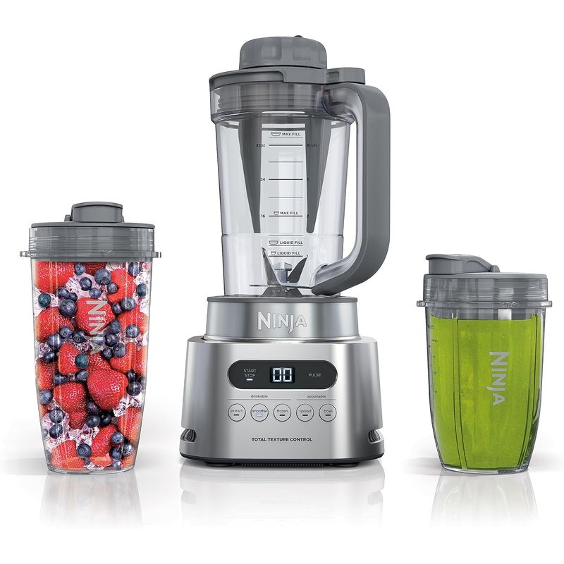 NINJA - Ninja SS151 TWISTi Blender DUO, licuadora de alta velocidad de 1600 WP